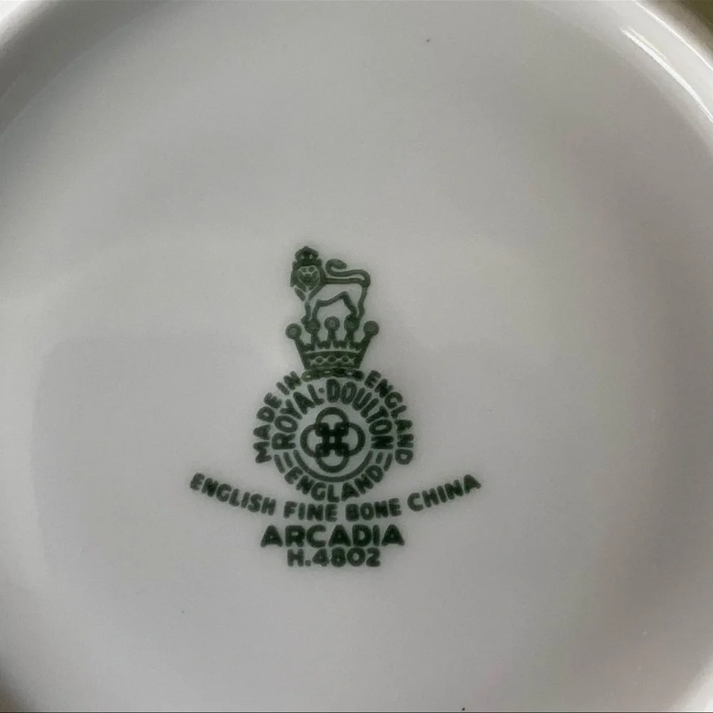 Royal Doulton Arcadia Cup & Saucer and Additional Cup